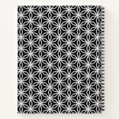 Carnet Japanese-Inspired Geometric Black and White (Dos)