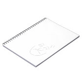 Carnet Japanese letter face notebook | へのへのもへじ (Côté gauche)