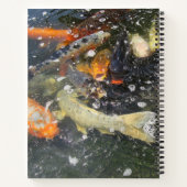 Carnet Japonais Carpe Koi Poisson Natation (Dos)
