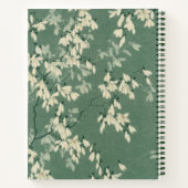 Carnet japonais Green Magnolia 8,5x11" (Dos)