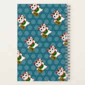 Carnet Japonais Maneki Neko Lucky Cat Motif (Verso)