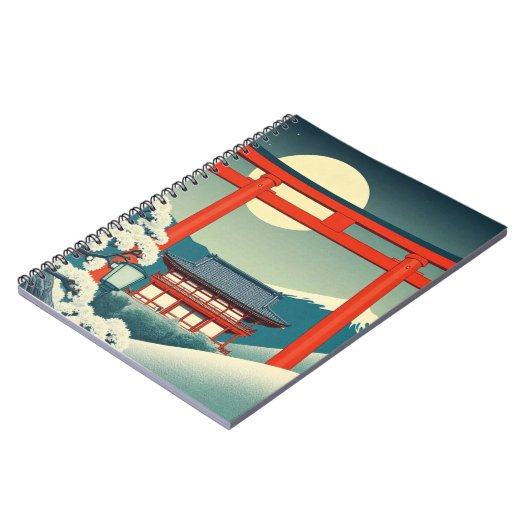 Carnet japonais Torii (Côté gauche)