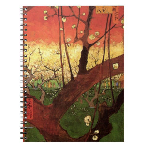 Carnet Japonisme : arbre à fleurs de prunier par Vincent