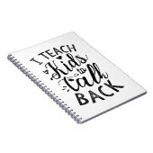 Carnet J'Apprends Aux Enfants À Parler De Retour (Côté Droit)