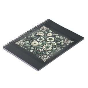 Carnet Jardin à nœuds de trèfle chuchoté
