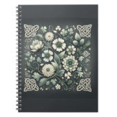 Carnet Jardin à nœuds de trèfle chuchoté (Devant)