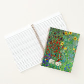 Carnet Jardin Agricole Gustav Klimt Avec Peinture De Fleu (Intérieur)