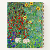 Carnet Jardin Agricole Gustav Klimt Avec Peinture De Fleu (Dos)