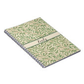 Carnet Jardin aux branches de saule de William Morris Fle (Côté Droit)