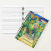 Carnet Jardin aux fleurs de Monet (À l'intérieur)