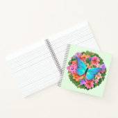 Carnet Jardin aux fleurs de papillons (Intérieur)