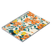 Carnet Jardin aux fleurs. Petites fleurs mignonnes et bra (Côté gauche)