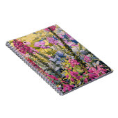 Carnet Jardin avec des digitales (Côté Droit)