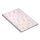 Carnet Jardin Botanique Rose Pâle - Neutre (Côté Droit)