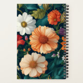 Carnet Jardin coloré à marais fleuris (Verso)