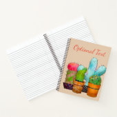 Carnet Jardin coloré de Cactus (Intérieur)