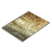 Carnet Jardin d'automne rustique (Côté gauche)