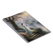 Carnet Jardin De Château Enchanté Avec Princesse (Côté Droit)