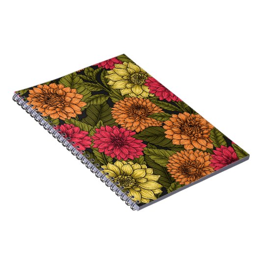 Carnet Jardin de Dahlia (Côté Droit)