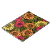 Carnet Jardin de Dahlia (Côté gauche)