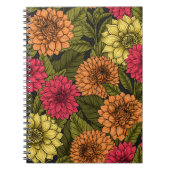 Carnet Jardin de Dahlia (Devant)