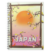 Carnet Jardin de fleurs du Japon (Devant)