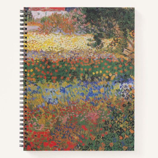 Carnet Jardin de fleurs - Vincent van Gogh (Devant)