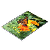 Carnet Jardin de papillons et de fleurs de souci (Côté gauche)