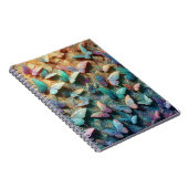Carnet Jardin de papillons iridescent (Côté Droit)