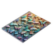 Carnet Jardin de papillons iridescent (Côté gauche)
