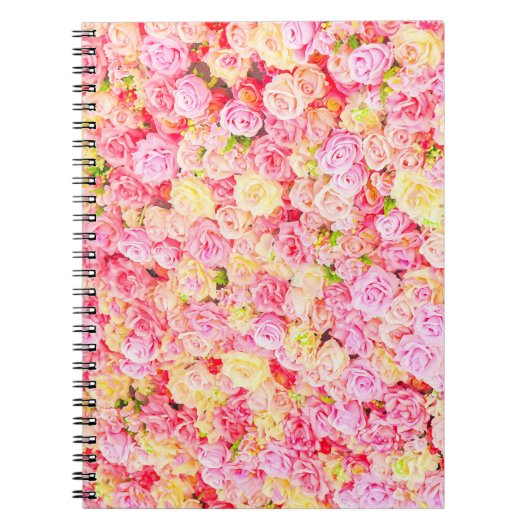 Carnet Jardin de roses (Devant)