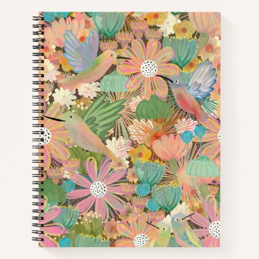 Carnet Jardin des colibris (Devant)