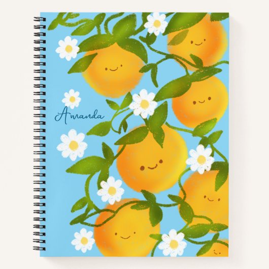 Carnet Jardin des Oranges d'été (Devant)