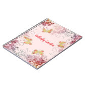 Carnet Jardin des papillons (Côté gauche)