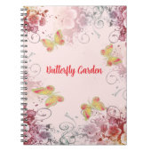 Carnet Jardin des papillons (Devant)