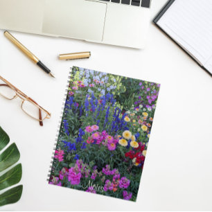 Carnet Jardin d'été coloré Floral