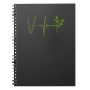 Carnet Jardin d'herbes Herbes Battement de coeur