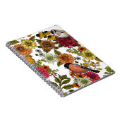 Carnet Jardin d'oiseaux et de fleurs 1 (Côté Droit)