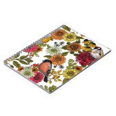 Carnet Jardin d'oiseaux et de fleurs 1 (Côté gauche)