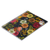 Carnet Jardin d'oiseaux et de fleurs 2 (Côté gauche)