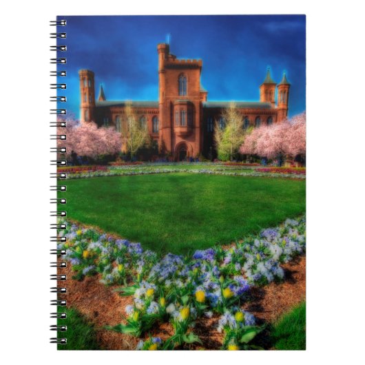 Carnet Jardin du château de Smithsonian Les fleurs de cer (Devant)