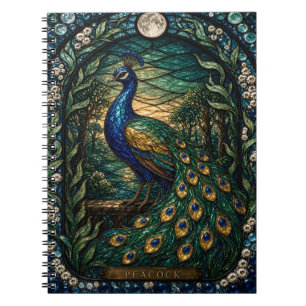 Carnet Jardin du palais du paon Illumina vitrail