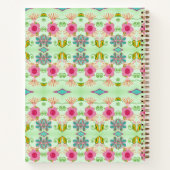 Carnet Jardin Éclectique Enchantant : Beauté Florale Dive (Dos)