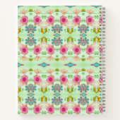 Carnet Jardin Éclectique Enchantant : Beauté Florale Dive (Dos)