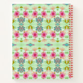 Carnet Jardin Éclectique Enchantant : Beauté Florale Dive (Dos)