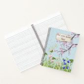 Carnet Jardin en fleurs de cerisiers (Intérieur)