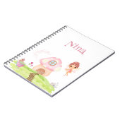 Carnet Jardin Fairyland & Champignons enchâssé Personnali (Côté gauche)