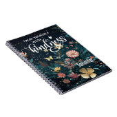 Carnet Jardin fleuri (Côté Droit)