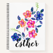 Carnet Jardin fleuri (Devant)