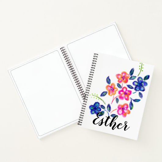 Carnet Jardin fleuri (Intérieur)